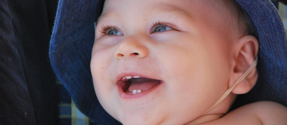 Los primeros dientes suelen salir entre los 6 y 12 meses de vida