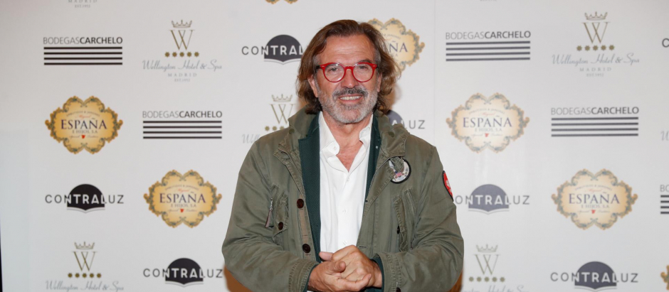 Pepe Navarro, durante el estreno de 'El nombre de los tontos está escrito en todas partes' en noviembre de 2021