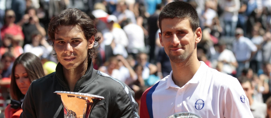 Rafael Nadal y Novak Djokovic son los dos máximos ganadores históricos de Masters 1000