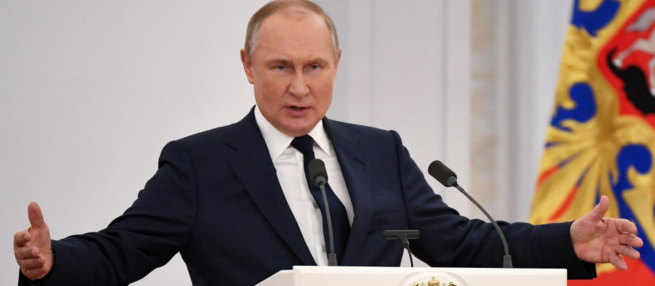 El presidente Putin, en una conferencia