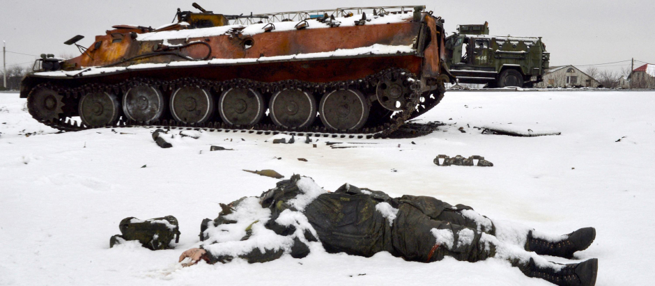 Soldado ruso muerto en Ucrania