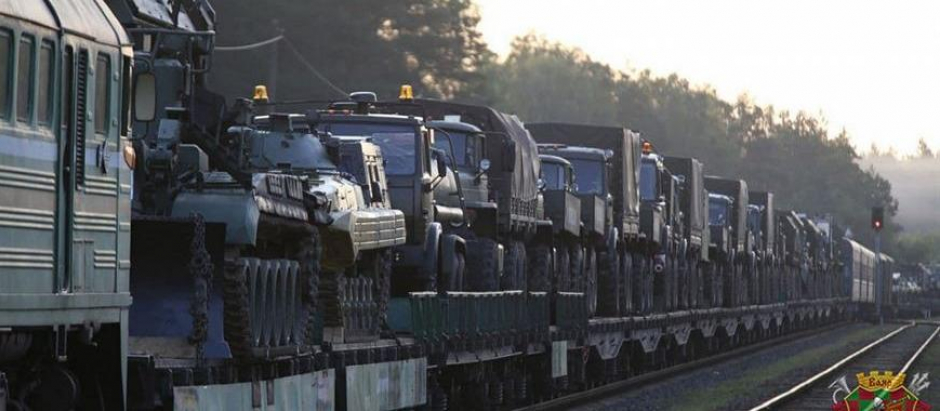 Las red ferroviaria de Bielorrusia fue decisiva en el traslado de equipos rusos para invadir Ucrania