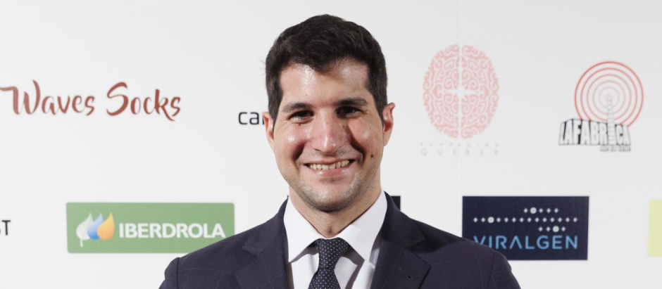 Julian Contreras at the photocall of the FundaciÃ³n Querer and Columbus event in Madrid on Tuesday, April 26, 2022.