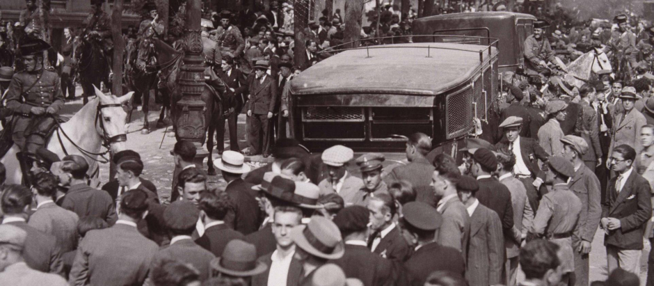 Atentado en la calle Alcalá de Madrid el 10 de marzo de 1931 con motivo de un mitin monárquico