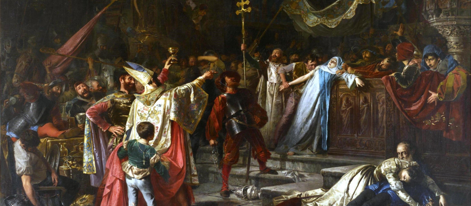 Del saqueo de Roma, de Francisco Javier Amérigo y Aparici. 1887 (Museo del Prado)