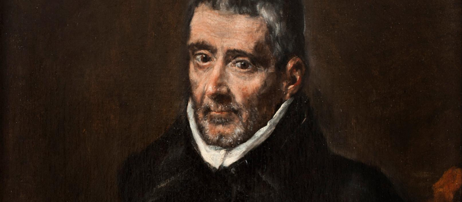 Retrato del sacerdote y escritor español San Juan de Ávila (1500-1569), patrono del clero español y doctor de la Iglesia por el taller de El Greco