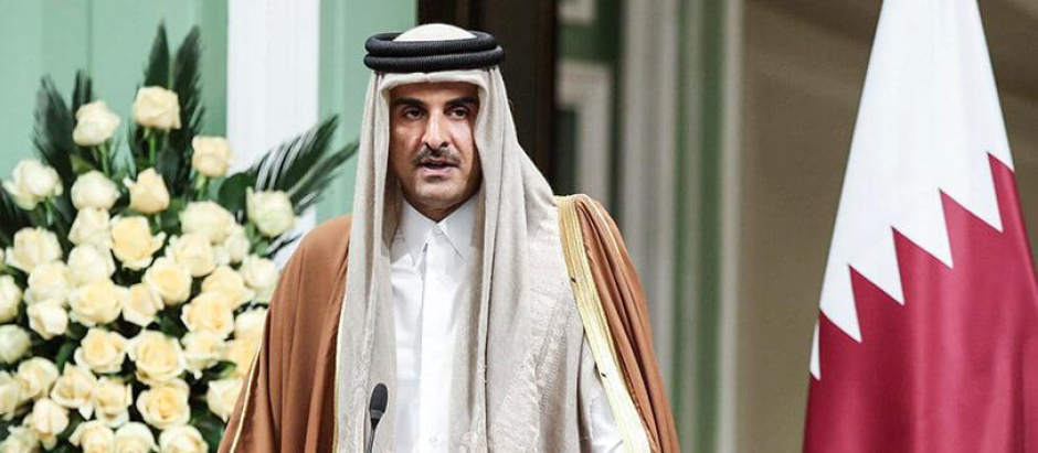 El emir de Qatar, el jeque Tamim bin Hamad bin Khalifa Al-Thani