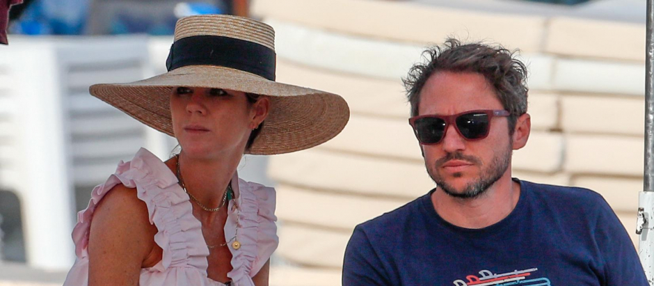 Amalia Bono and Manuel Martos on holidays in Ibiza. June 8, 2020