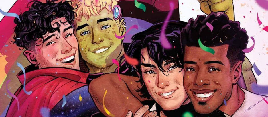 Portada de<i> Marvel's Voices: Pride</i>, las historias de Marvel Comics para celebrar el Mes del Orgullo Gay