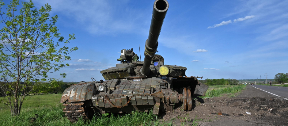 Tanque ruso Ucrania