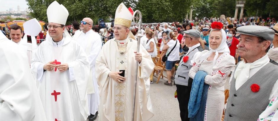 El cardenal Osoro proponer tomar a san Isidro labrador como ejemplo