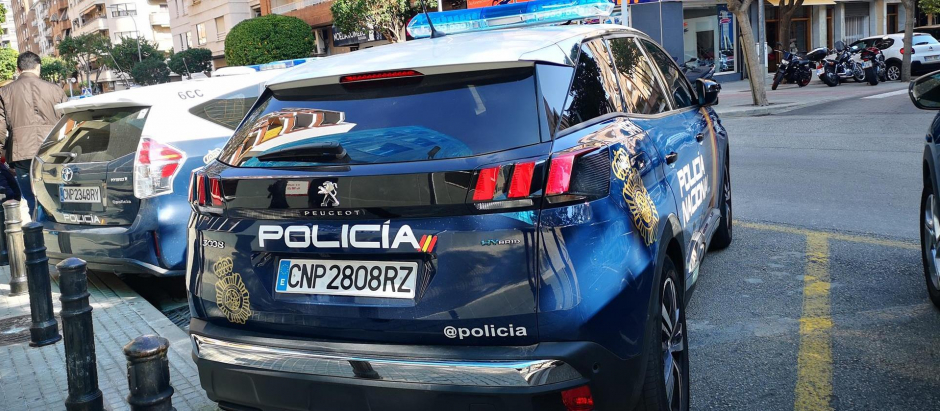 Imagen de archivo de un coche patrulla de la Policía Nacional