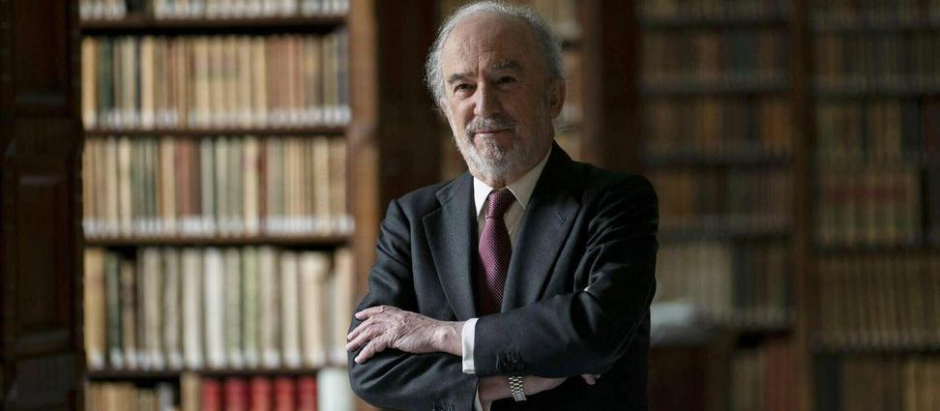 Santiago Muñoz Molina, director de la Real Academia Española y autor del libro 'Cervantes'