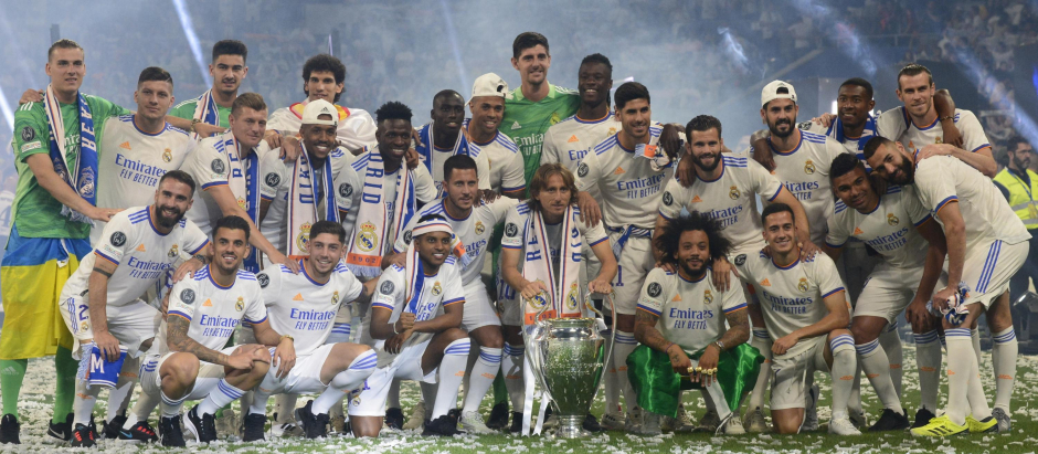 El Real Madrid celebra en el Santiago Bernabéu la decimocuarta Champions