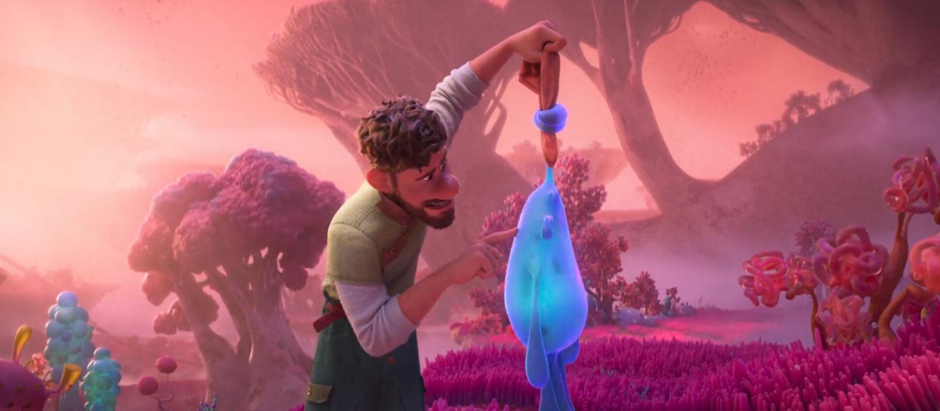 Una imagen del tráiler de Strange World, Un mundo extraño, la nueva película de Disney que se estrenará en noviembre