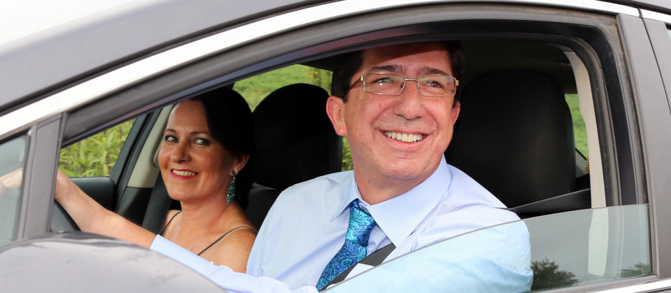 El político Juan Marín durante la boda de Inés Arrimadas y Xavier Cima en Jerez de la Frontera.
30/07/2016
Jerez de la Frontera