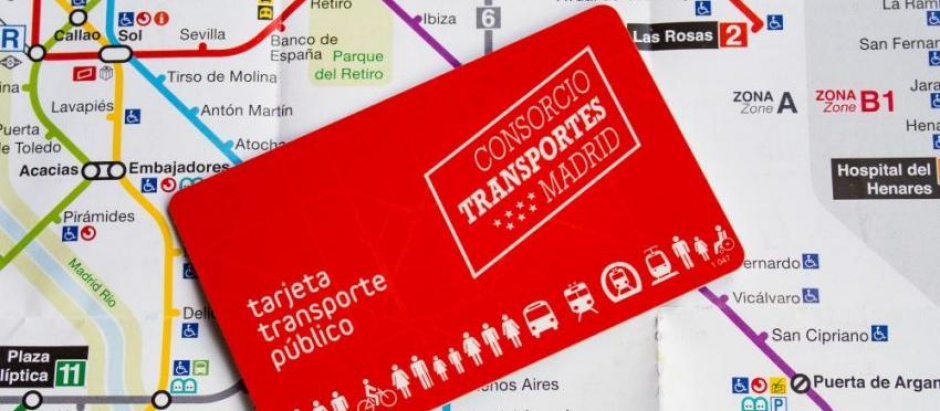 Tarjeta Transporte Público de Madrid