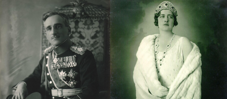Alejandro de Serbia y María de Rumanía