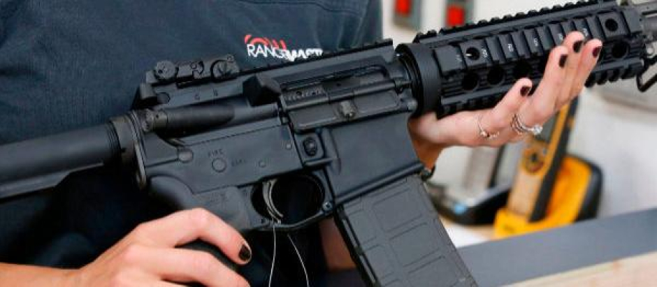 El rifle de asalto semiautomático AR-15, una de las armas más populares de Estados Unidos