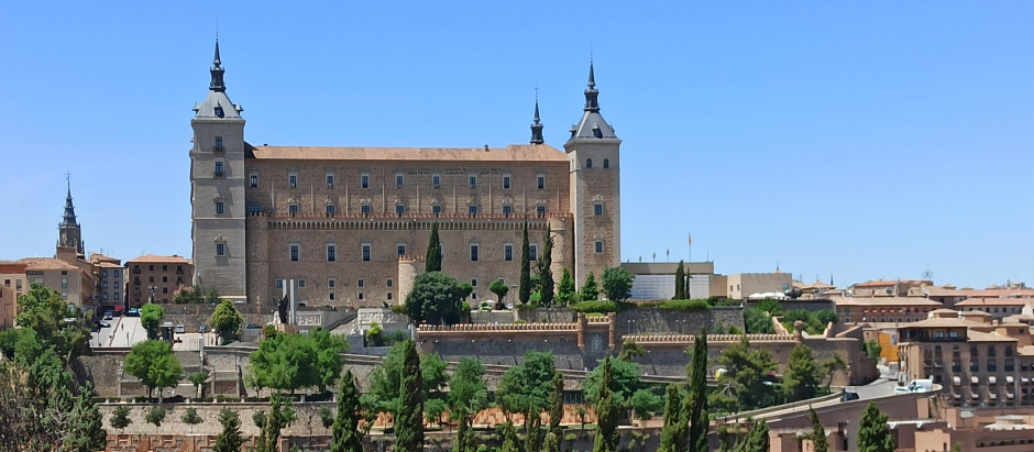 La Academia de Infantería tiene magníficas panorámicas del Alcázar de Toledo.