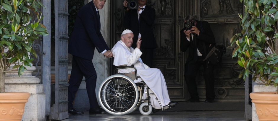 El Papa Francisco en el Vaticano el pasado 21 de mayo de 2022