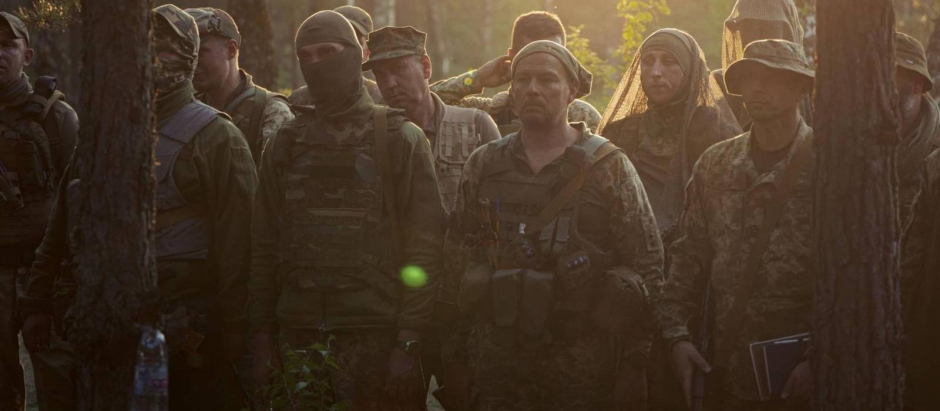 Soldados ucranianos Donbás