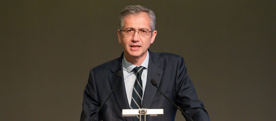 El presidente del Banco de España, Pablo Hernández de Cos.