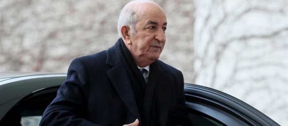 El presidente argelino Abdelmadjid Tebboune