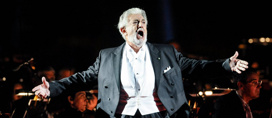 Plácido Domingo en la Arena de Verona en 2020