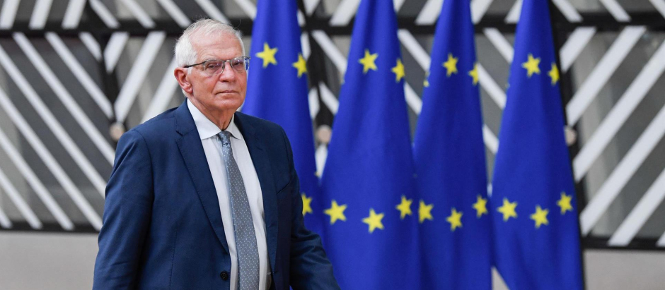 El Alto Representante de la Unión Europea para la Política Exterior y de Seguridad, Josep Borrell, en Bruselas.