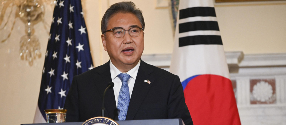 Park Jin ministro de relaciones exteriores de Corea del Sur en visita a EE.UU. (Archivo)