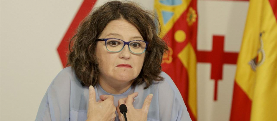 La vicepresidenta y portavoz del Gobierno valenciano, Mónica Oltra