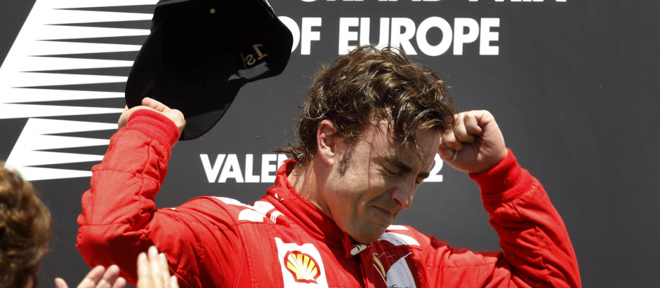 Fernando Alonso, ganador del GP de Europa 2012