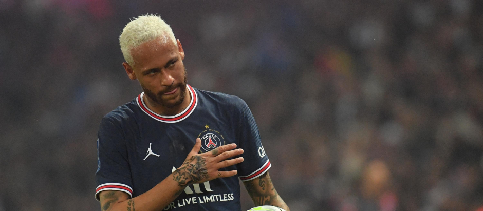 Neymar Jr., jugador del Paris Saint-Germain