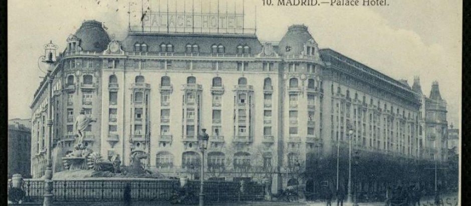 Hotel Palace, donde se celebró el homenaje al diplomático argentino Roberto Levillier