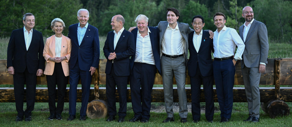 Líderes del G7