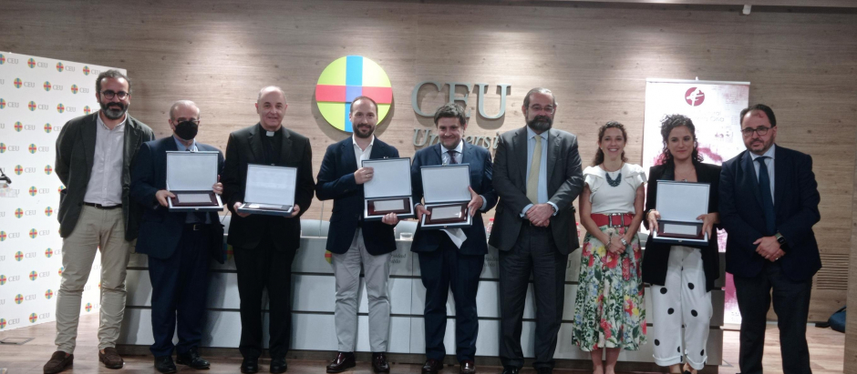 Los galardonados en los Premios de Periodismo Ángel Herrera Oria