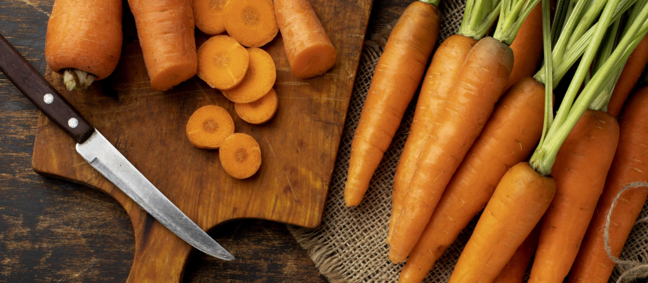 Las zanahorias tienen un alto contenido en betacarotenos
