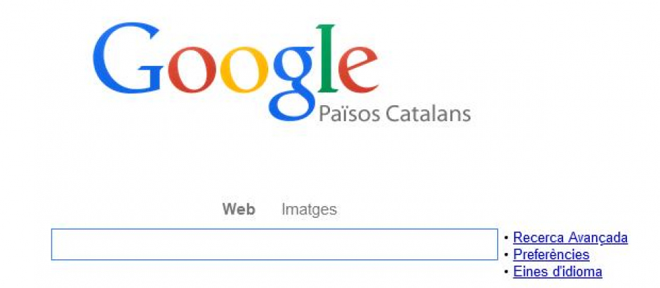 El independentismo quiere que Google presente sus aplicaciones en catalán