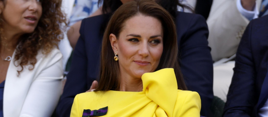 Kate Middleton observa el devenir del evento