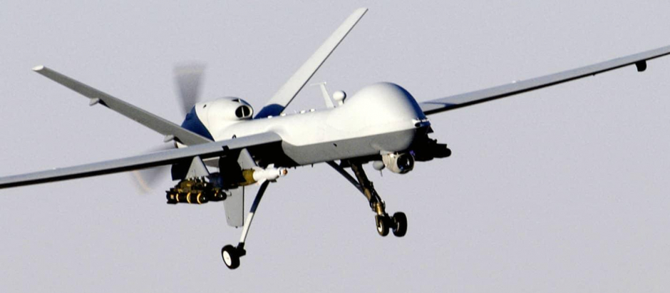 Un dron militar, en una imagen de archivo