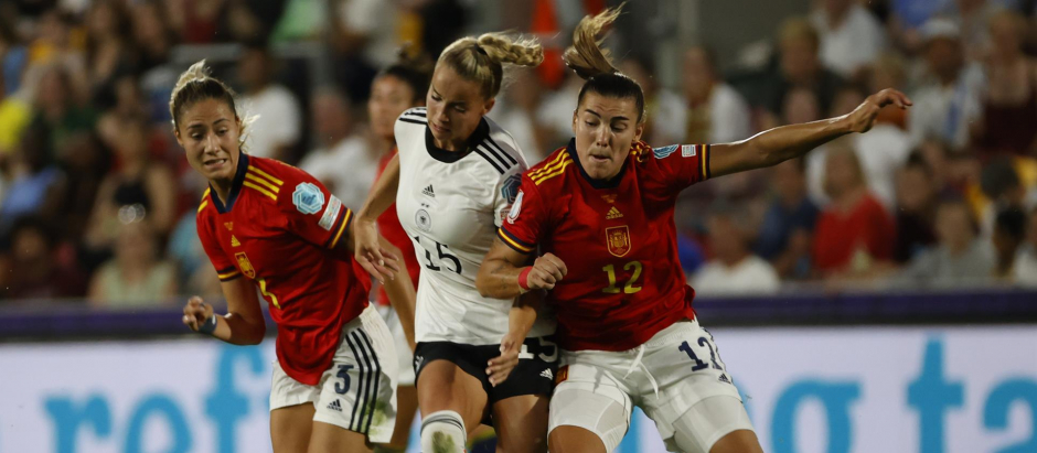 España perdió ante Alemania el segundo encuentro de la fase de grupos