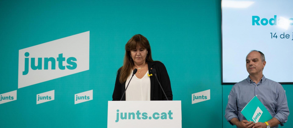 La presidenta del Parlamento de Cataluña, Laura Borrás