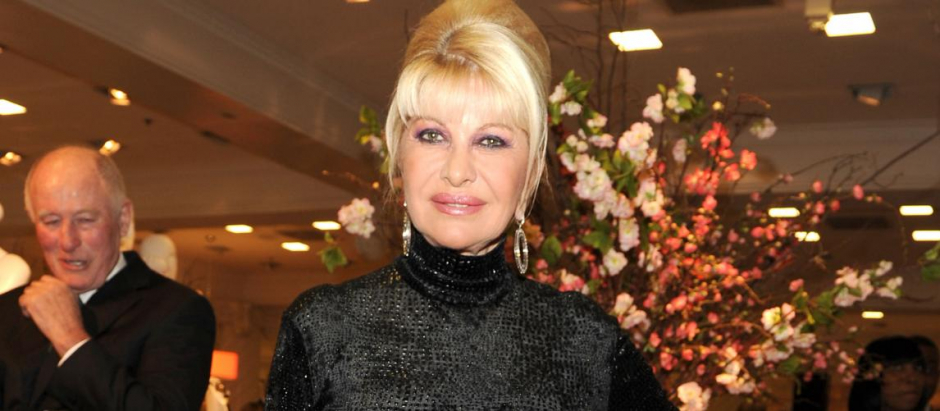 Ivana Trump during the presentation of Ivanka Trump Collection in New York on March 28, 2012.