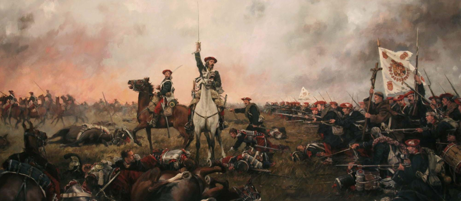 Calderote (Primera Guerra Carlista) de Augusto Ferrer Dalmau