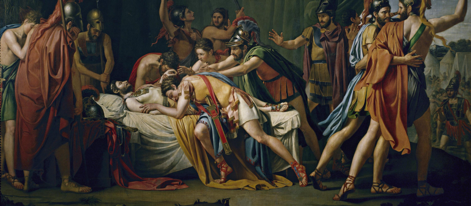 La muerte de Viriato, jefe de los lusitanos (1807), de José Madrazo