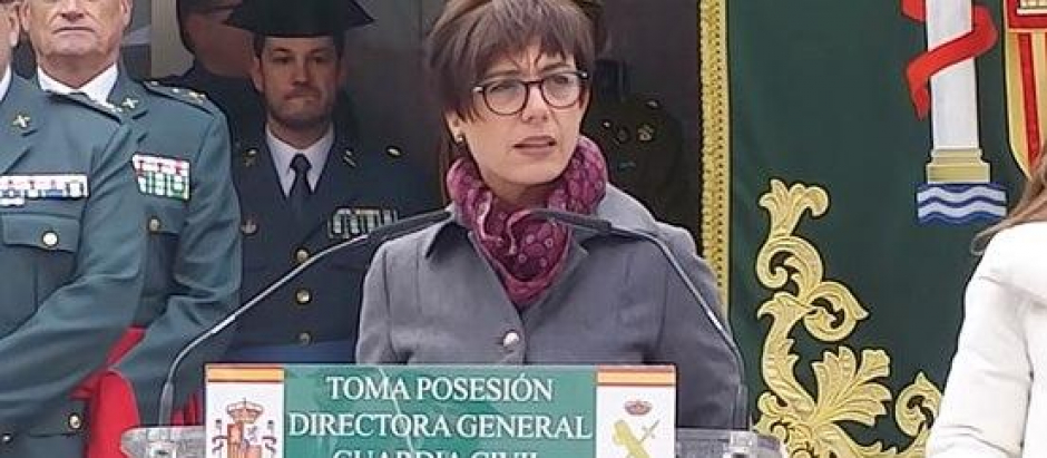 María Gámez, directora de la Guardia Civil