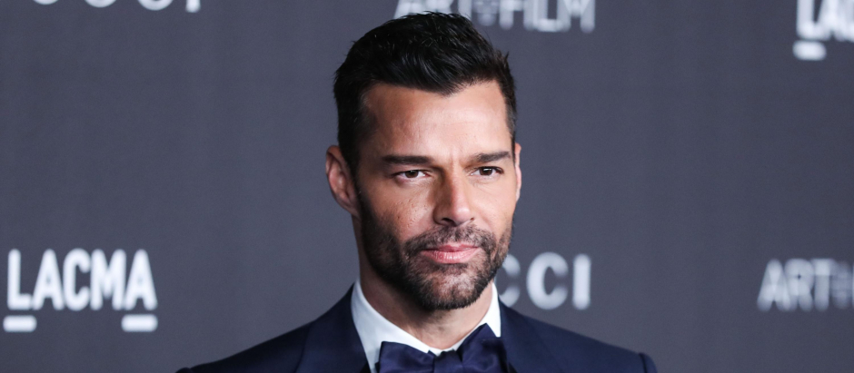 Singer Ricky Martin at the 2019 LACMA Art + Film Gala on November 2, 2019 in  Los Angeles, CA.