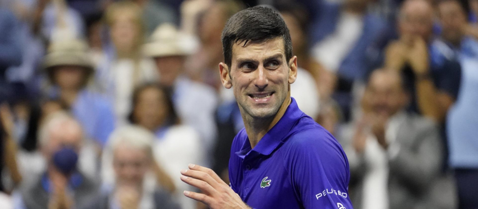 Novak Djokovic en la pasada edición del US Open