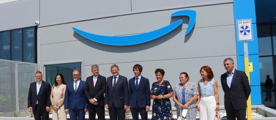 La inauguración oficial del centro logístico de Amazon, Castellón